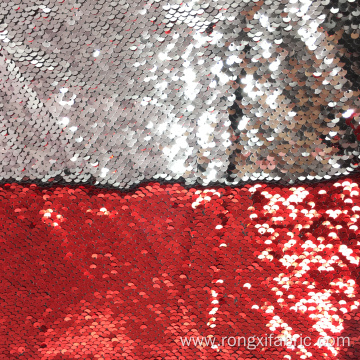 quality 5mm Professional gradient Sequin Fabric Lace roll